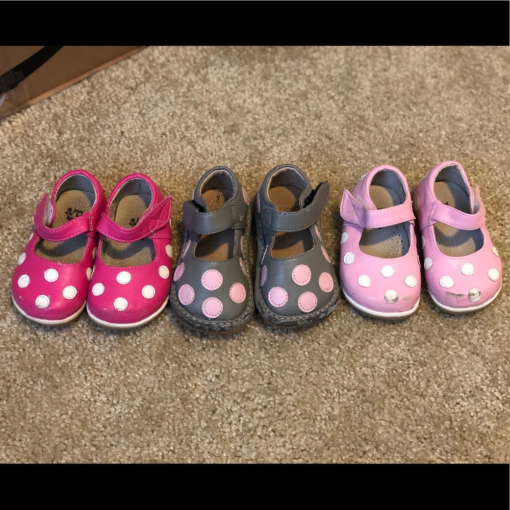Lot of 3 puddle jumper shoes